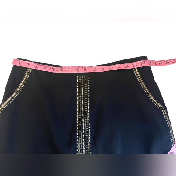 Madewell Sequin Embellished Boho Mini Skirt Lined With Pockets Size 10 - Picture 8 of 11